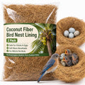 Sukh 3PCS Coconut Fiber for Bird Nest - Bird Nest Bedding for Hummingbird Finch | Coconut Bird Nest Finch Coconut Fiber Loose Bedding Substrate for Laying Eggs, Resting Materials for Birds, Hummingbird Parak