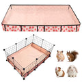 Waterproof Guinea Pig Cage Liners, Washable & Reusable Small Animal Cage Mat, for Rabbit, Hamster, Chinchilla, Hedgehog (Watermelon),C&C 28x42 inches - size: C&C 2x3(28x42 inches)