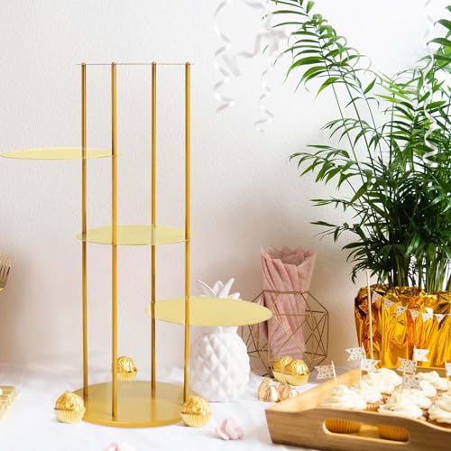 Efavormart 2 Sets of Large Metallic Gold Bird Cage Wedding Centerpiece Table Party Decor All Occasions - 9",13" Tall - color: Gold, size: 5-Tier 30" Bird Cage