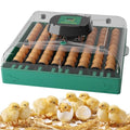 72 Eggs Hatching Incubator for Chicken/Duck/Quail | Automatic Egg Turner, Humidity Control, Digital Temp, 360° Clear View, Ideal for Lab School Farm