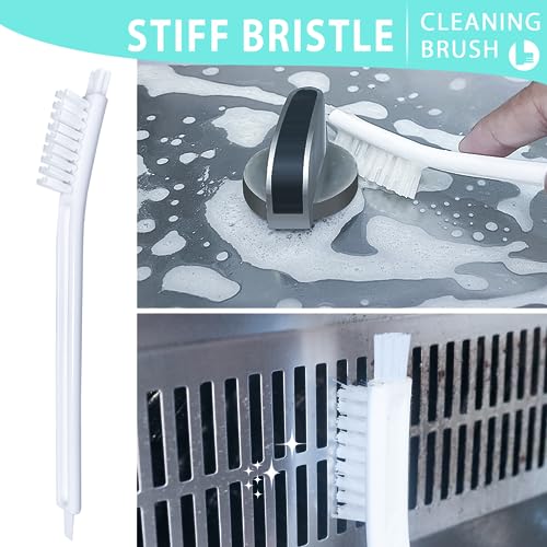 Small Cleaning Brushes Set, 4 pcs Crevice Household Cleaning Tool for Window Track Groove Sliding Door Bottle Gaps Humidifier Baseboard, Tiny Detail Scrub Cleaner Tool Gadget Kitchen Bathroom Set - size: B-4pcs