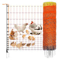 Pet & Livestock HQ Electric Fence Poultry Netting 41" x 164' - Portable Pre-Assembled Electric Net Fencing for Goats, Sheep, Lambs in Farms, Ranches, and Gardens (19 Posts, 2 Spikes) - size: 41" x 164'