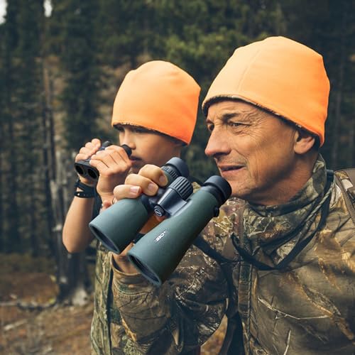 12x50 UHD Binoculars for Adults High Powered with Upgraded Phone Adapter - Large View, Lightweight, IPX7 Waterproof, BAK4 Prism - Binoculars for Hunting Bird Watching Cruise
