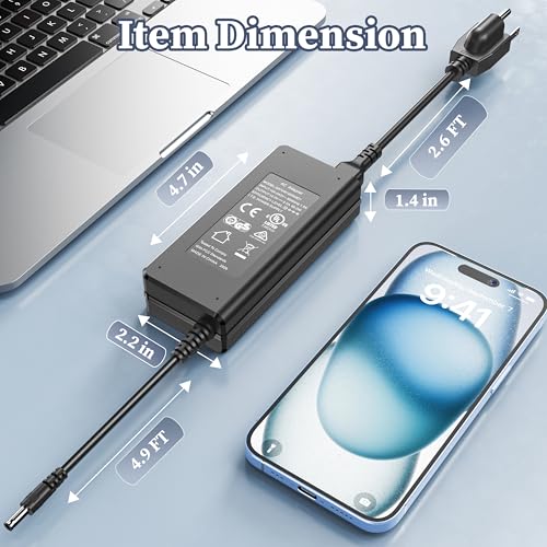 12V Charger for KEBONNIXS KDI-12 KDI12 Egg Incubator Automatic Egg Turner | Adapter for KEBONNIXS KDI-12 KDI12 Incubator Humidity Display Egg Candler for Hatching Chickens BX-1204000 BX1204000