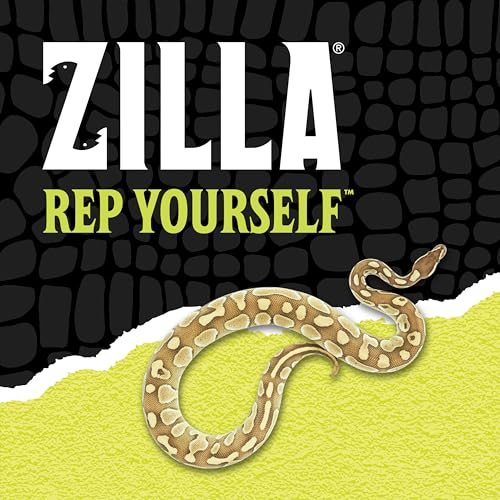 Zilla Heat Mat, Terrarium Heater for Reptiles, Snakes (Ball Pythons, Corn Snakes), Leopard Geckos, Tortoises, Amphibians and Arachnids, Medium, Fits 30-40 Gallon, 16 Watt | Terrarium Heater for Reptiles, Snakes (Ball Pythons, Corn Snakes), Leopard Geckos,