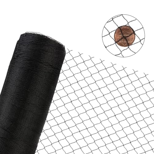 10x30 FT Bird Netting, 1/2" Mesh, Heavy Duty Garden Netting | Strong Woven Netting for Garden Protection, Plants, Fruit Trees, Blueberry Bushes, Vegetables, Chicken Coops & Porches - size: 10X30FT-1/2inch