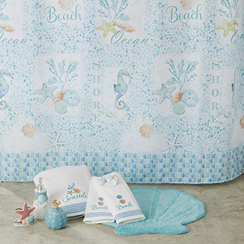 SKL Home by Saturday Knight Ltd. South Seas 2-Piece Hand Towel Set, White - color: South Seas, style: Hand Towel Set