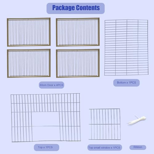 15" H Chicken Pigeon Trap Cage Birdcage Small Animal Trap Cage with Escape-Proof Design for Bird Turkey Duck Dove (23.6" L x 23.6" W x 15.7" H) - size: 23.6"L x 23.6"W x 15.8"H