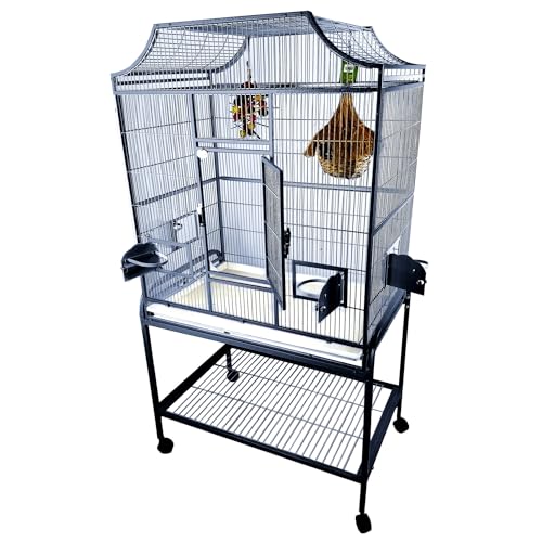 A&E Cage Co. Elegant Style Flight Cage, 32" x 21", Blue (MA3221FL Blue)