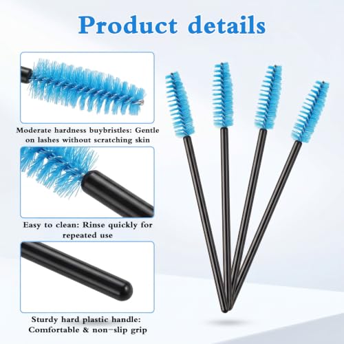 100PCS Hummingbird Feeder Cleaning Brushes, Bendable Brushes(Blue) | Tiny Cleaning Brushes for Hummingbird Feeder, Versatile Cleaning Brushes for Outdoor Water Bottles Tubes Bird Feeders - color: Blue