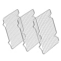 Stainless Steel Cooling Racks, Set of 3, 8.6L x 6.2W x 0.5H Inch, Wire Racks for Cooking, Baking, Roasting, Grilling, Dishwasher Safe - size: 9 inch