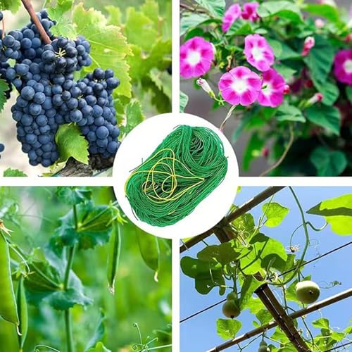 Trellis Netting for Climbing Plants - Heavy Duty Garden Trellis Netting for Cucumber, Vine, Fruits & Vegetables Tomato Plants Trellis Net, Climbing Vining Plants (1 Pack 7 x 10Ft)