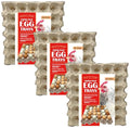 Paper Pulp Egg Trays, 20 Count (Pack of 3) - size: 11.5 x 11.5 x 2 inches (Pack of 3)