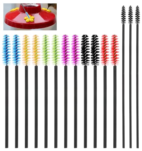 21 Pcs Hummingbird Feeder Brushes for Cleaning, Hummingbird Feeder Cleaner | for Bird Feeders Bottles Jars Keyboards Kettles, Portable Cleaning Brushes Kit