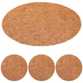 TOYANDONA 4pcs Coconut Coir Chicken Nesting Pads for Coop Box, 30cm Breathable Hatching Mat 0.6-0.8cm Thickness, Reusable Egg Nesting Liners Suitable for Poultry and Small Animals