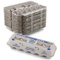 MT Products Printed Empty Egg Cartons Holds 12 Eggs - Cardboard Crate for Eggs (Pack of 15) - Made in USA - size: Large
