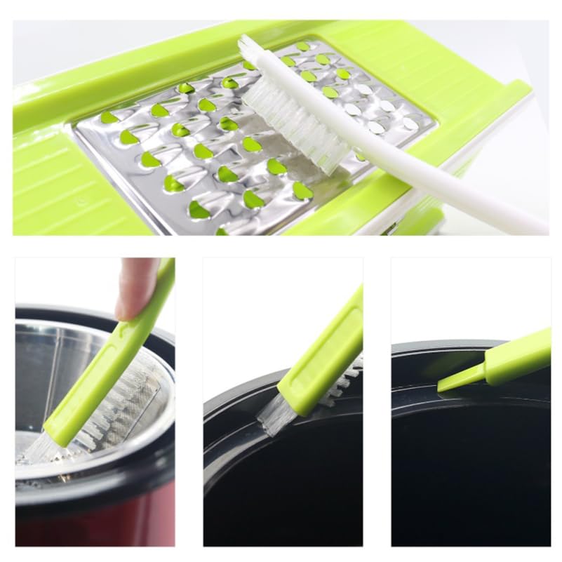 VALICLUD 6 Pcs Juicer Cleaning Brush Multi-Function Food Processor Grip Brush Compact Household Plastic Cleaning Accessory for Juicer Soymilk Machine Blender Kitchen Appliance Maintenance | Food Processor Grip Brush, Compact Household Plastic Cleaning Acc