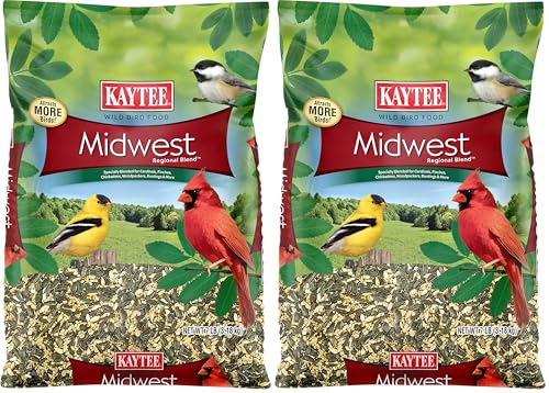 Kaytee Midwest Regional Wild Bird Food, 7 Pound (Pack of 2) - size: 7 Pound (Pack of 2), style: Midwest