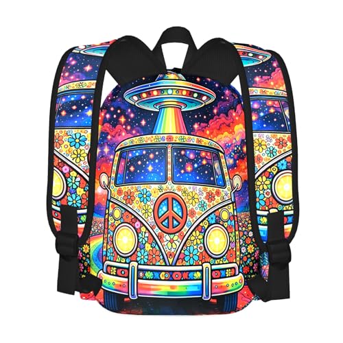 Car Kids Backpack School Backpack Teens Bookbag for Girls Boys Hiking Camping Travel Sports - color: Car