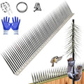 Bird Spikes, Outdoor Squirrel Spikes, Squirrel Baffles for Bird Feeder Poles, Avoid Climbing Garden Fences and Fruit Trees. (40 inches) - size: 40 inches