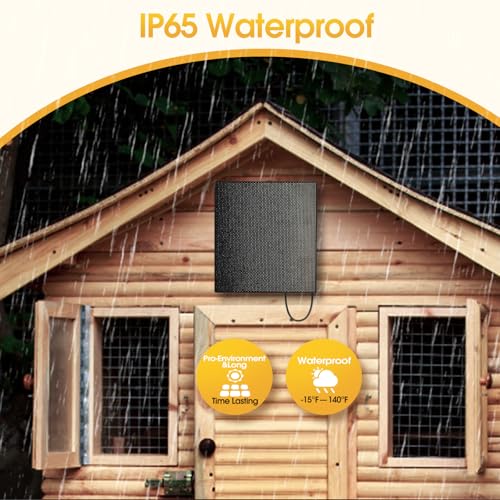 Solar Panel for All Kinds of Chicken Coop Door, Solar Panel for Automatic Chicken Coop Door