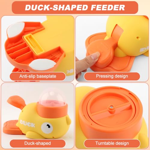 Duck-Shaped Puzzle Feeder – Interactive Dog/Cat Slow Feeder for IQ Training/Exercise