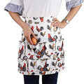 Sefiron Chicken Egg Collecting Apron,12 Deep Pockets for Hense,Duck,Goose Eggs - color: White