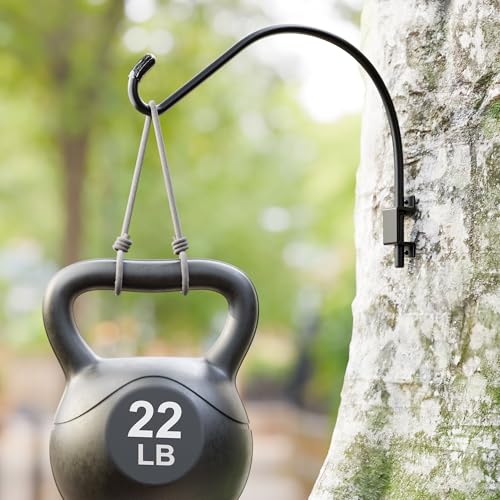 16 Inch 2 Pack Swivel Plant Hanger: Plant Hangers Outdoor, Heavy Duty Hook for Bird Feeder, Plant, Flower Basket, Lantern, Wind Chime - Versatile Hanging Brackets Outdoor Indoor Use Up to 22LB - size: 16 inch 2 Pack
