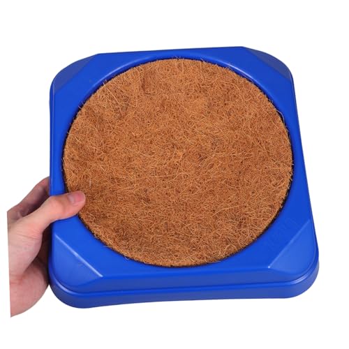 VICASKY 5sets Pigeon Nest Bowls Plastic Breeding Nest Soft Mat for Comfortable Hatching Environment Supports Natural Nesting Behavior for Racing Pigeons and Birds