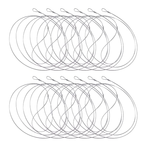 12Pcs Trap Wire (72in 7x7 5/64 Cable) Fits for Traps Extension