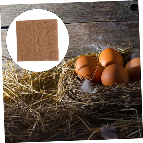 Yardwe Coconut Fiber Hatching Mat for Eggs Incubation Pad Strainer Pet Nesting Blanket