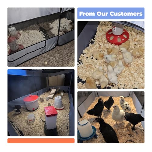 Pet Playpen Pop up Small Pet Cage Enclosure Tent Chick Run Brooder Coop Foldable Kennel for Kitten Ferret Puppy Guinea Pig Rabbit Hamster Chinchillas(No Divider, Unified Space) - color: Grey, size: S, 46.5"L x 24"W x 17.5"H