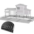 Chicken Wire Bottom Predators Resistant Barrier Mesh for Chicken Coop,10 Pieces