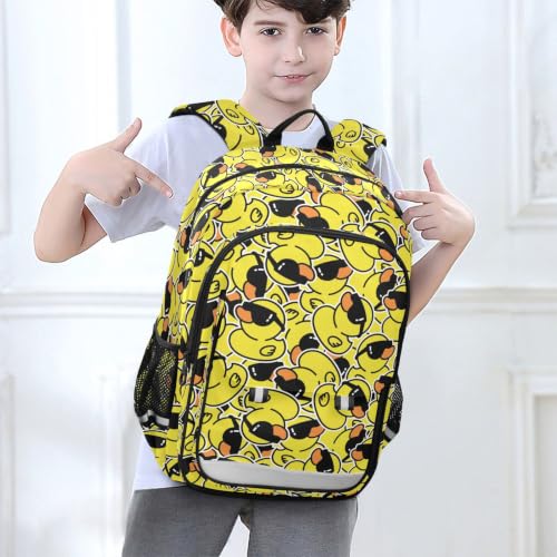 Kids Backpack Elementary Middle School Bags for Boys Girls | Travel, Daypack, Lightweight, Waterproof, with Reflective Strip - color: Multi 21