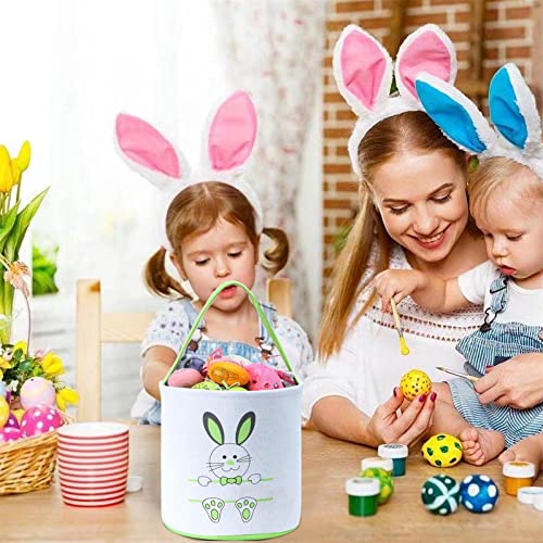 XinblueCo Baseball Basket Easter Baskets for Canvas Easter Egg Hunt Baskets - color: Baskets8