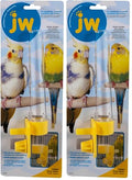 JW Clean Water Silo Bird Waterer (Pack of 2) - size: TALL (Pack of 2)
