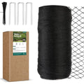 Bird Netting for Garden, Fetanten 26 x 50 FT Netting for Garden Protection | Heavy Duty Woven Bird Mesh Garden Netting for Vegetable Fruit Trees Blueberry Against Deer Chicken Poultry with Ties, Staples - size: 26 x 50FT