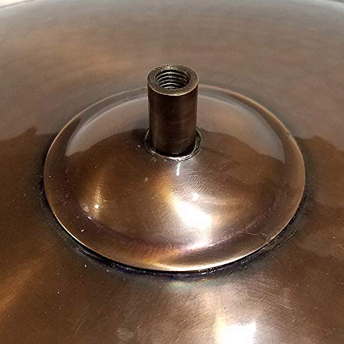 Achla Designs Burnt Copper Birdbath Bowl - color: Burnt Copper, Black