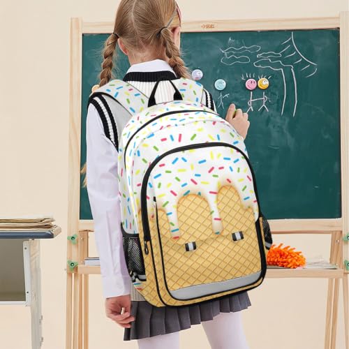 Kids Backpack Elementary Middle School Bags for Boys Girls | Travel, Daypack, Lightweight, Waterproof, with Reflective Strip - color: Multi 15