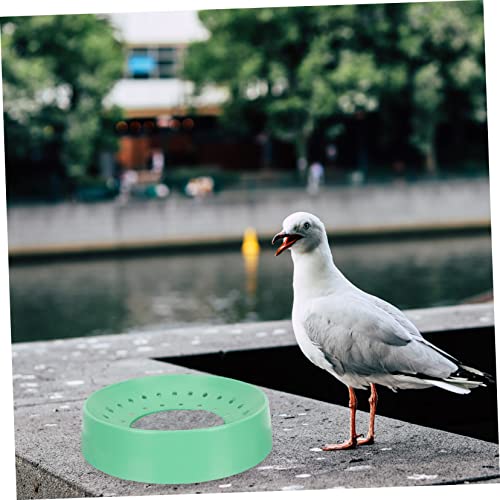 3sets Pigeon Nest with Cushion Mat Durable Plastic Bird Nest for Breeding and Hatching Comfortable Home for Pigeons and Birds for Pet Shops and Zoos