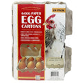 6-Egg Paper Egg Cartons - 24 Pack