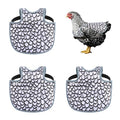 Chicken Saddles for hens, Chicken Hen Mating Saddle | Chicken Apron Back Protector for Hens With Adjustable Strap - color: White