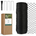 Bird Netting for Garden, Fetanten 13 x 16 FT Netting for Garden Protection | Heavy Duty Woven Bird Mesh Garden Netting for Vegetable Fruit Trees Blueberry Against Deer Chicken Poultry with Ties, Staples - size: 13 x 16.5FT