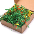 Kyouki Crinkle Paper Bird Toys, for Small Parrots, Parakeets, Cockatiels, Lovebirds, Conures, Budgies, Finches, Canaries – Fun Chewable & Shreddable Toy with Colorful Crinkle (Wrinkled Paper) - color: Wrinkled paper