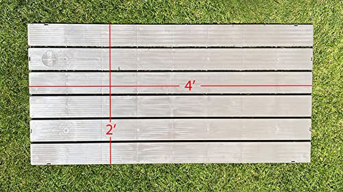 4' X 10' Raised Dog Kennel Run Flooring
