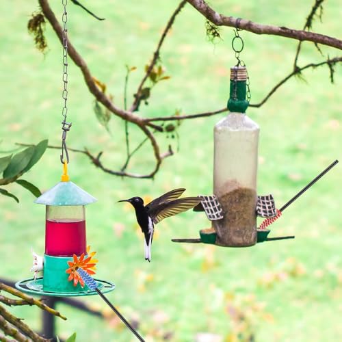 37 Pieces Hummingbird Feeder Cleaning Brush 3 Size Mini Nylon Tube Brushes Set 2 in 1 Double Headed Hummingbird Brush Cleaner for Bottles Tubes Jars Bird Feeder(Blue) - color: Blue