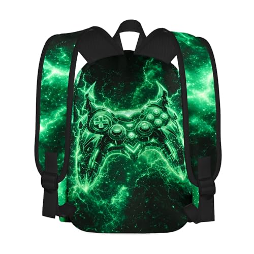 Game Kids Backpack School Backpack Teens Bookbag for Girls Boys Hiking Camping Travel Sports - color: Game