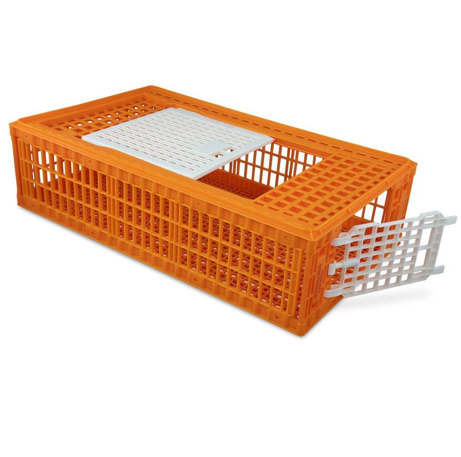 Stromberg's Heavy Duty Bird Transport Crate | Comfortably Transports 10-12 Chickens or 8-10 Pheasants | 22.5" W x 10.5" H x 37.7" L
