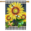 Briarwood Lane Blooming Sunflowers House Flag - color: Blooming Sunflower