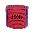 150ft 3/8 Inch Climbing Rope, Heavy Duty Arborist Rope(Red) - size: 3/8in-150ft-Red